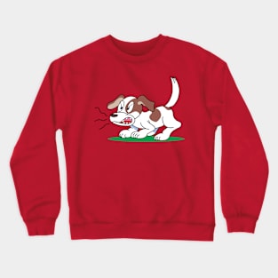 Dog pose angry Crewneck Sweatshirt